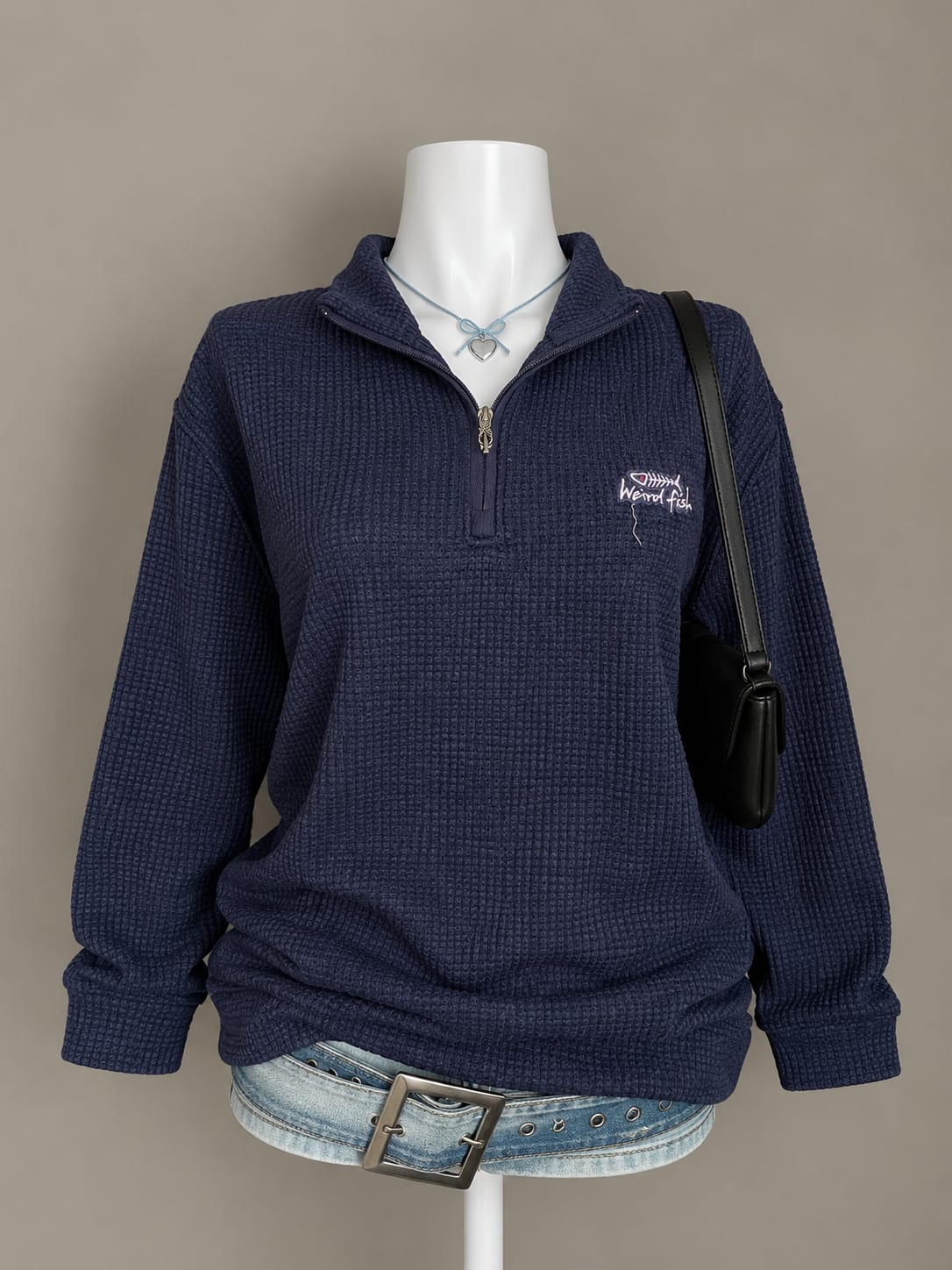 Navy Blue Sweater