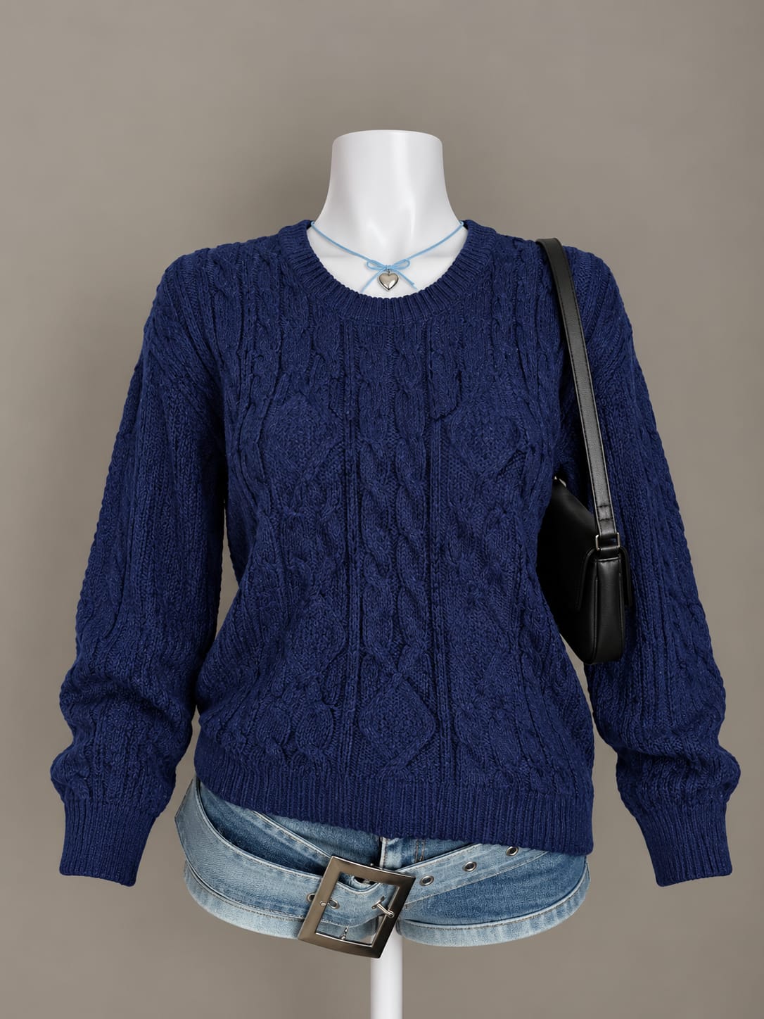 Navy Blue Sweater