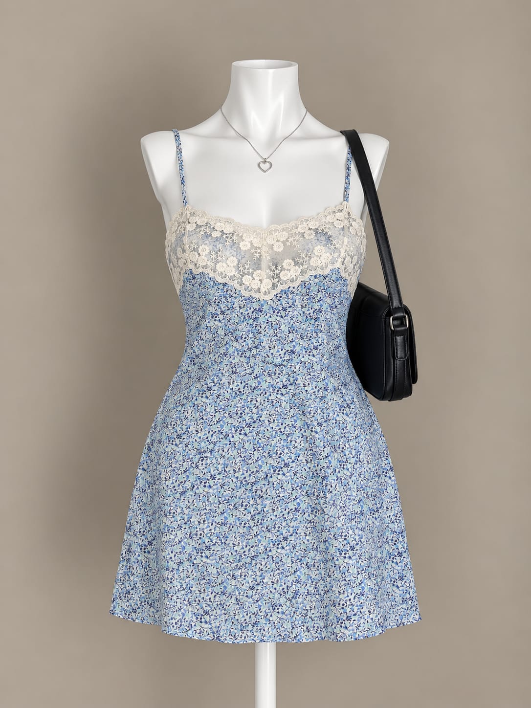 Blue Floral Dress