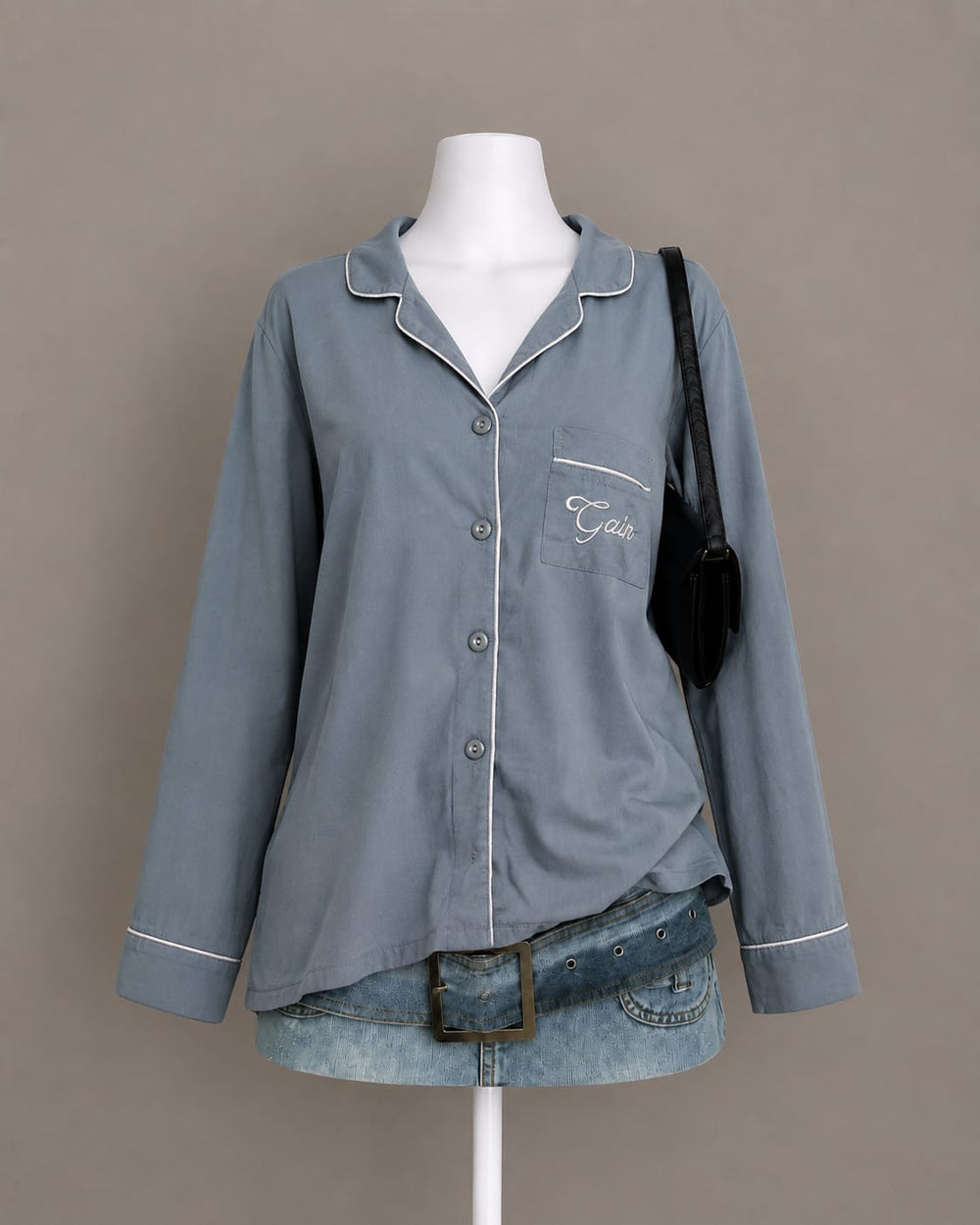 Dusty Blue Shirt