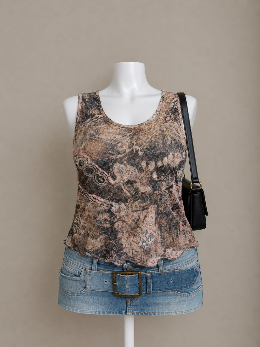 Brown Tank Top
