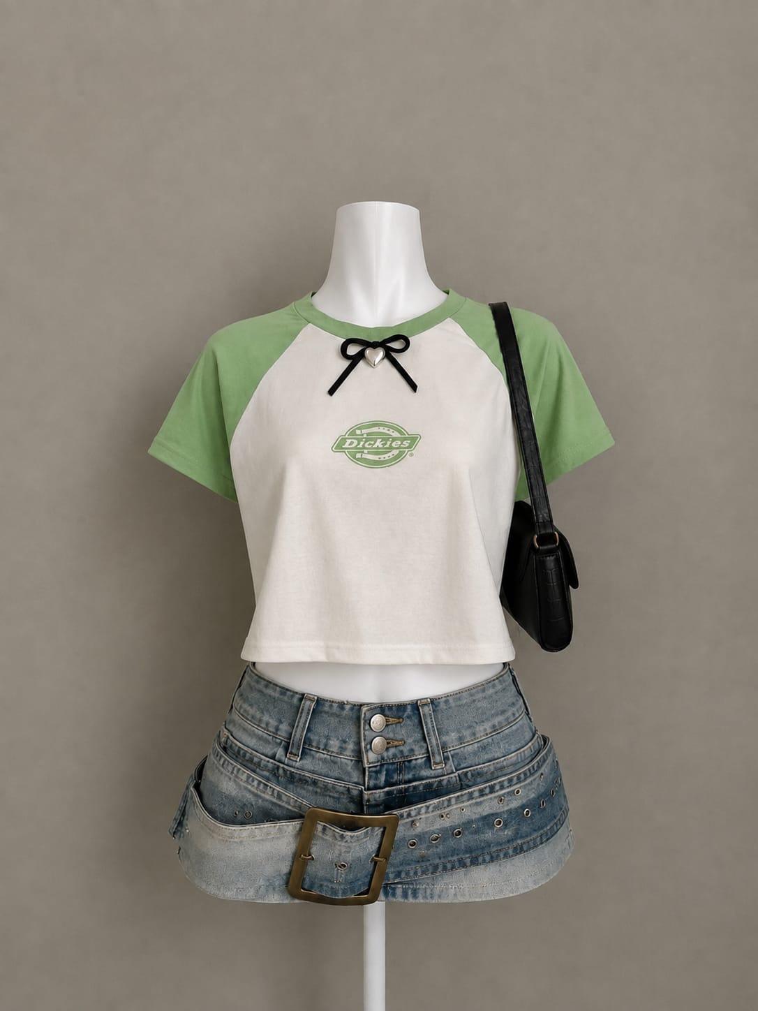 Green Crop T-Shirt