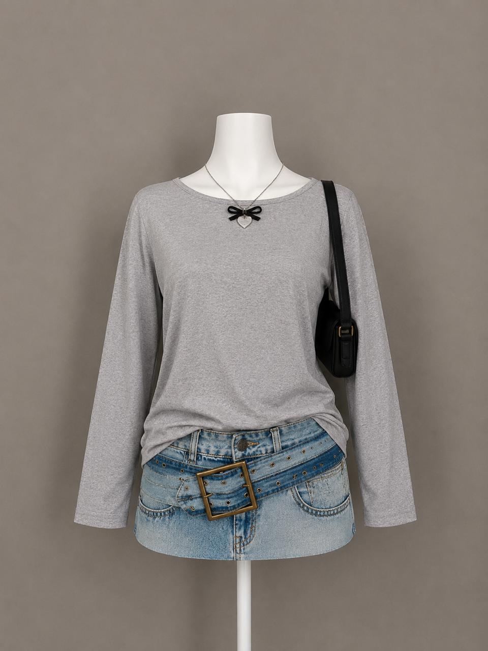 Gray Top