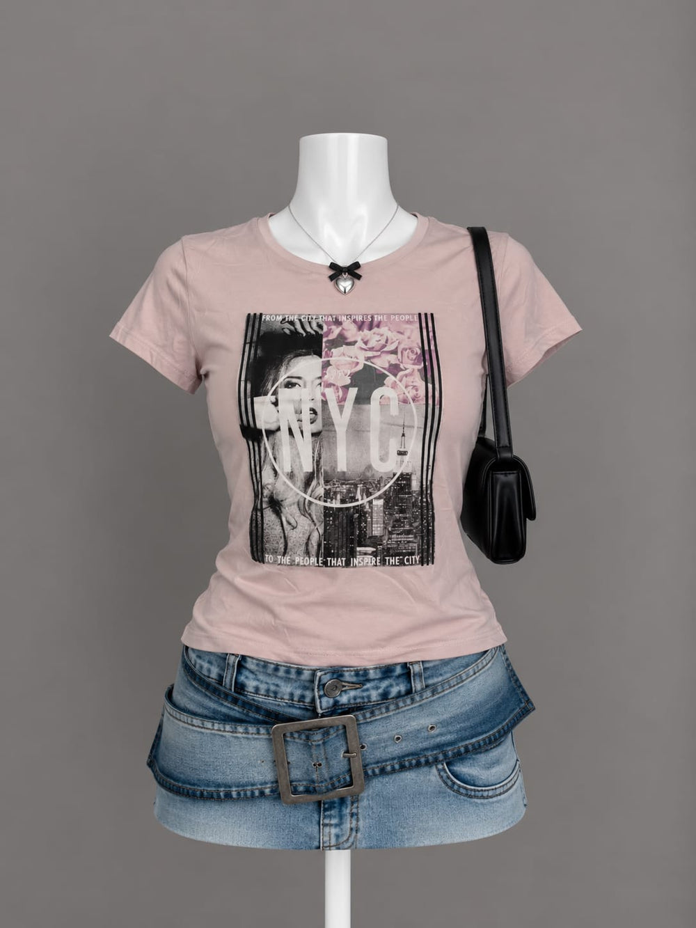 Pink Graphic T-Shirt