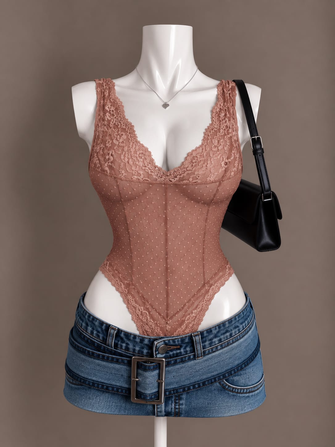 Dusty Rose Bodysuit