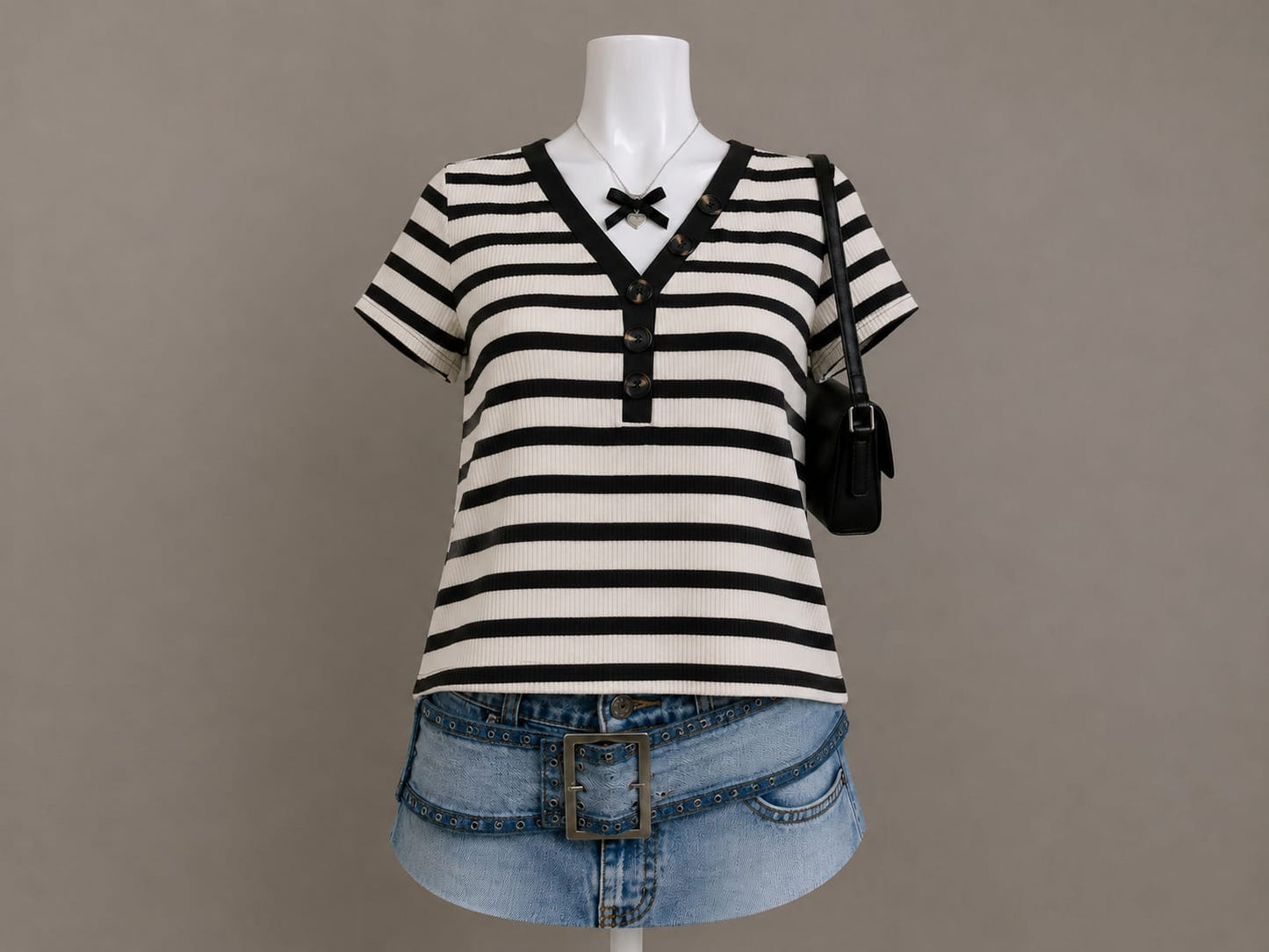 Black and White T-Shirt