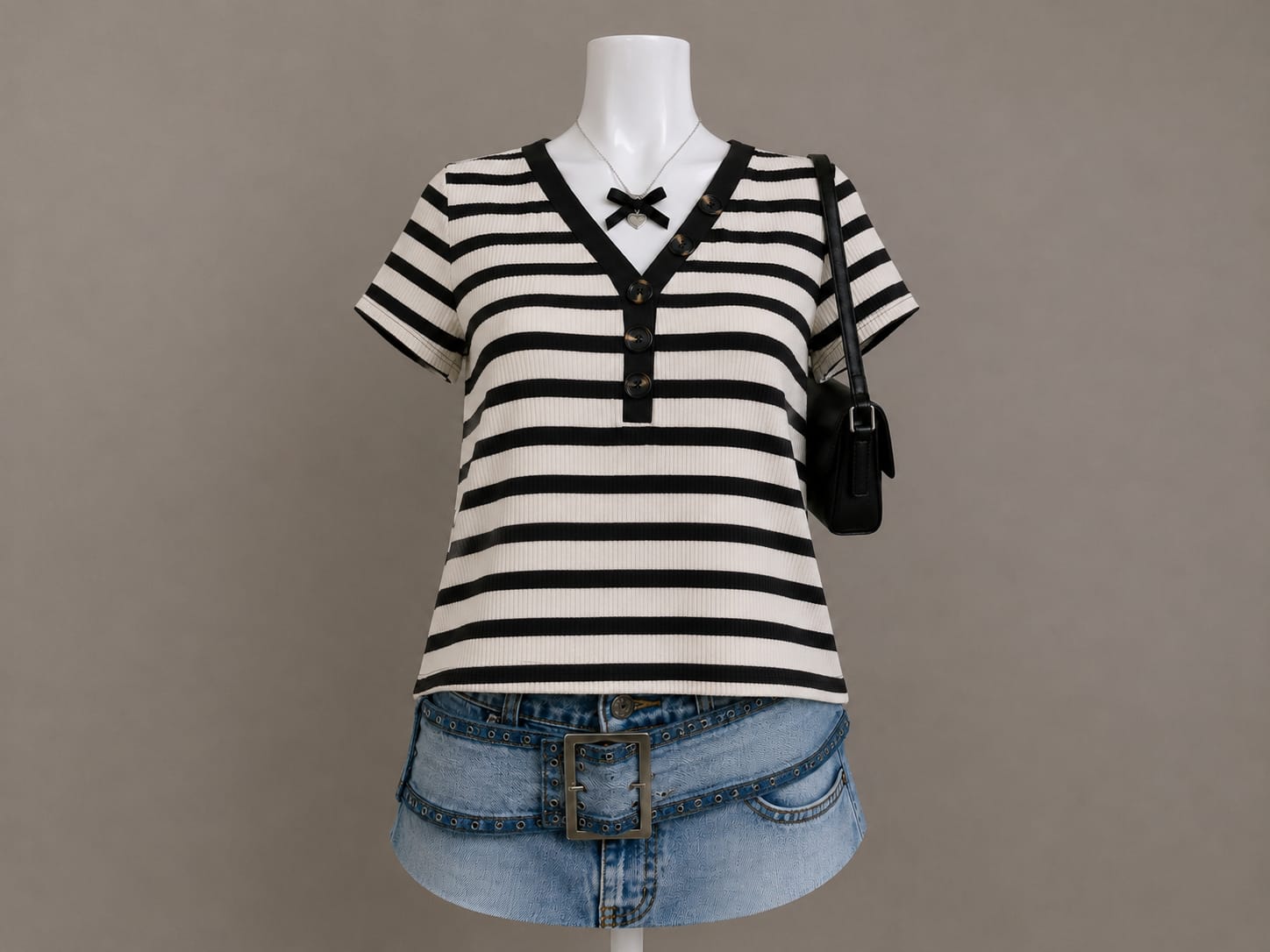 Black and White T-Shirt