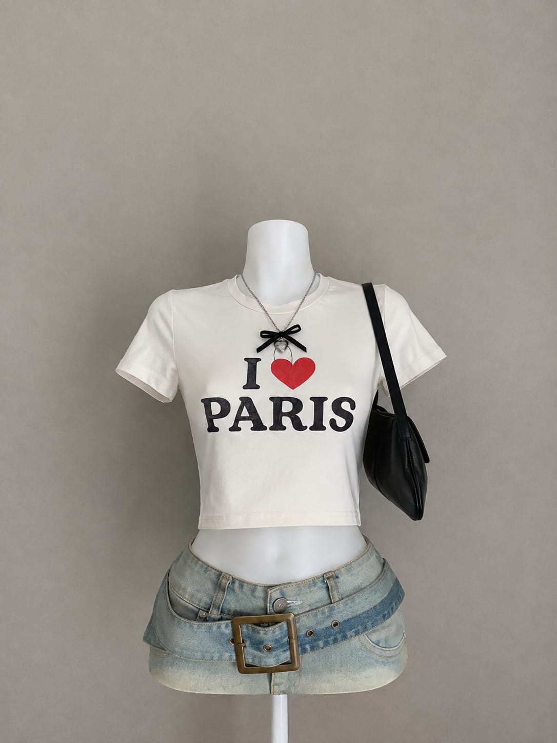 White Crop Top