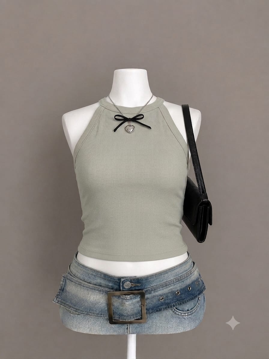 Sage Green Tank Top