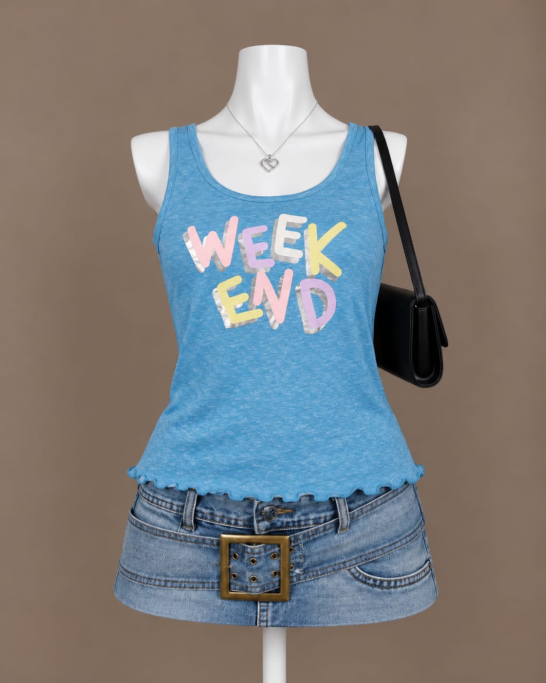 Blue Tank Top