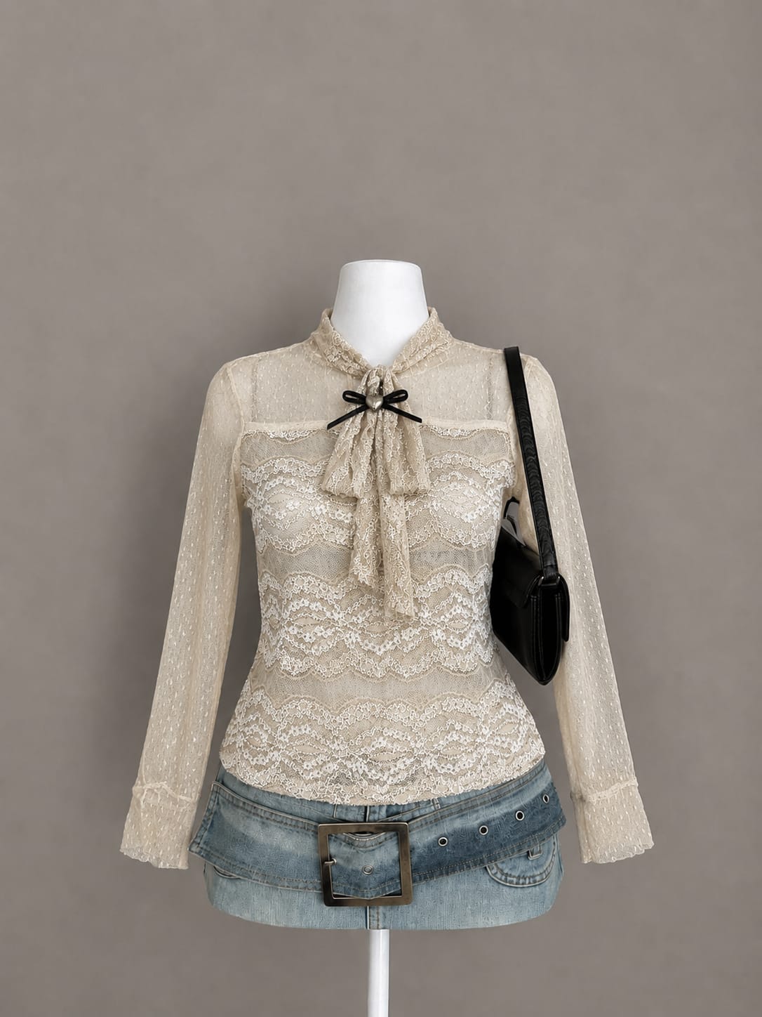 Beige Top