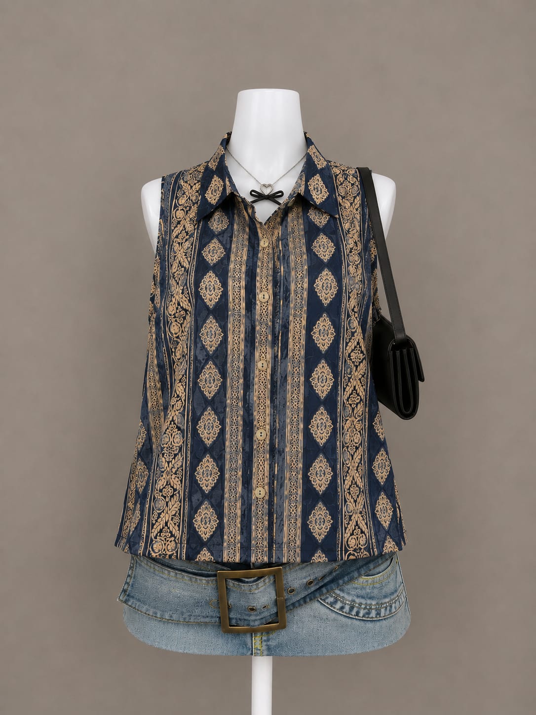 Navy Blue Shirt