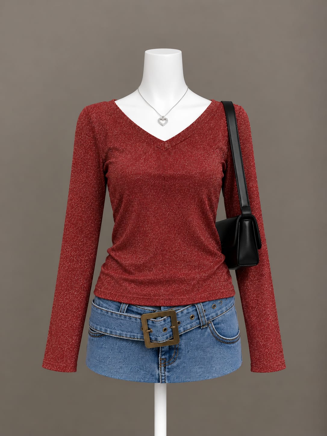 Burgundy Top