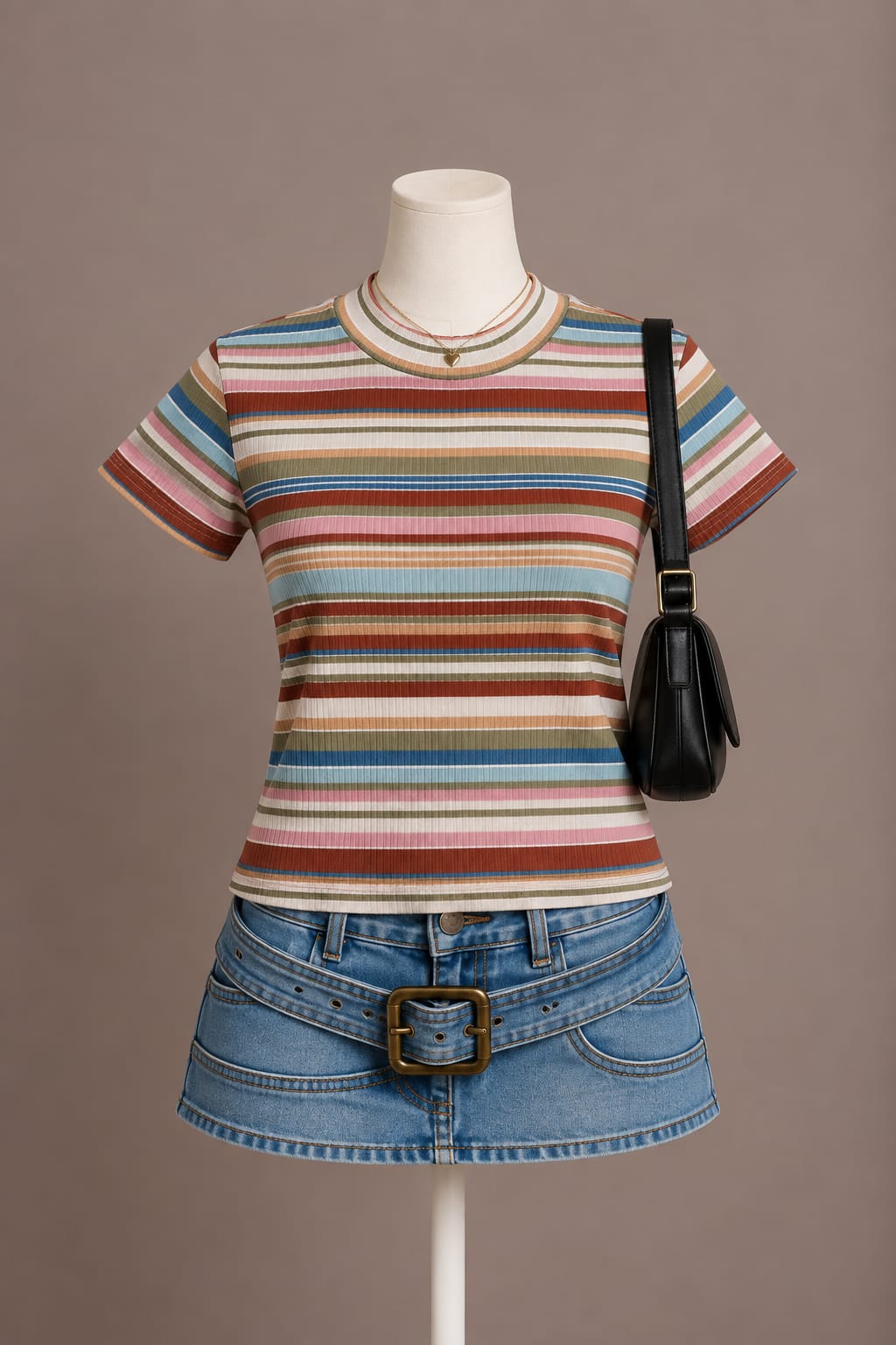 Multicolor Striped T-Shirt