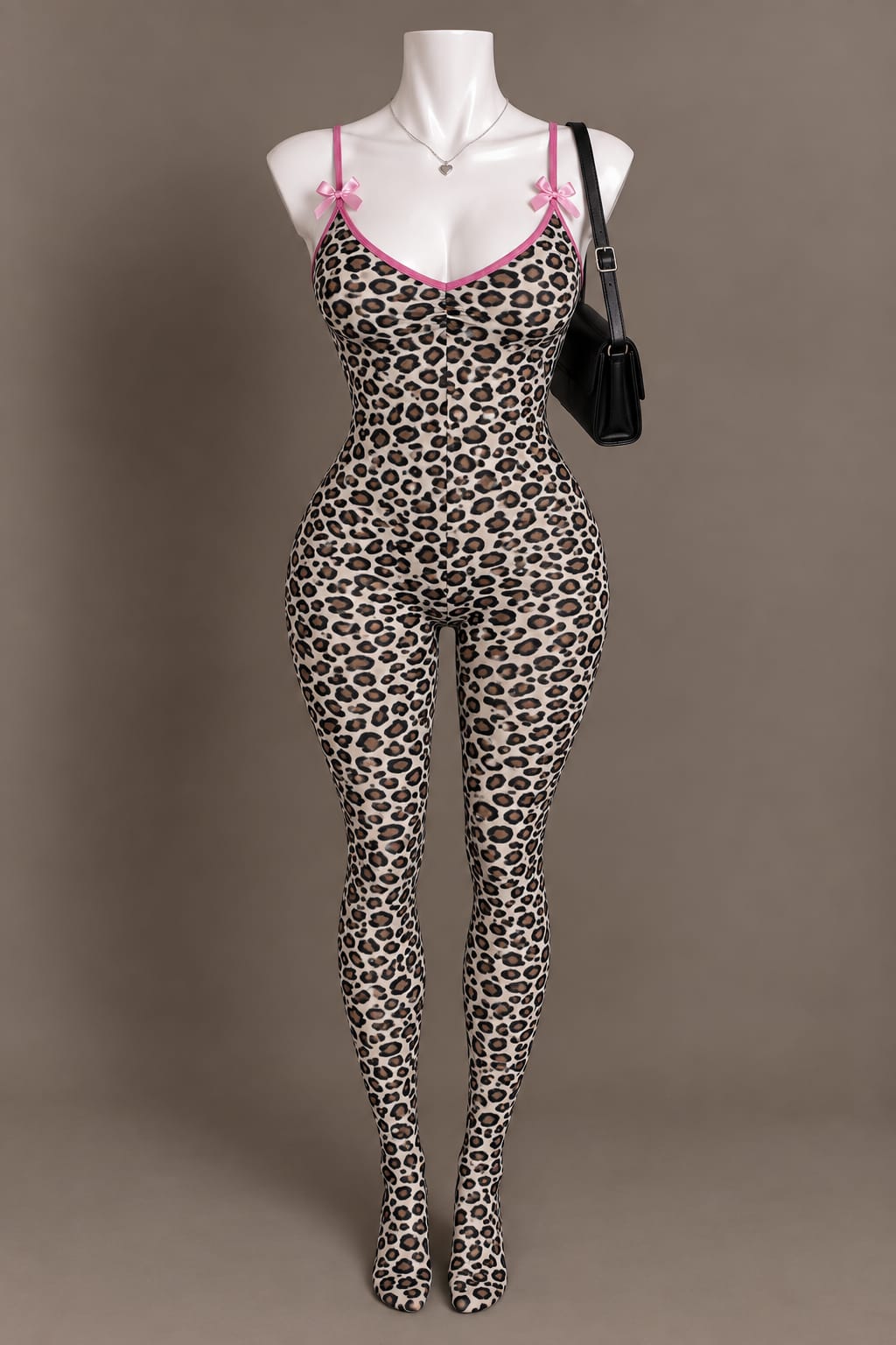 Leopard Print Jumpsuit