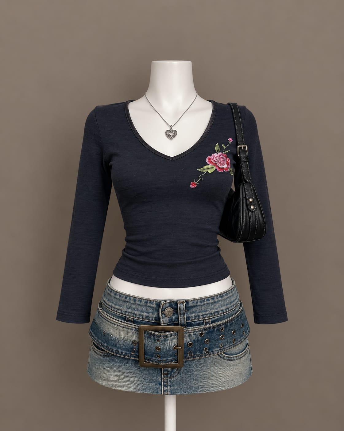 Navy Blue Top