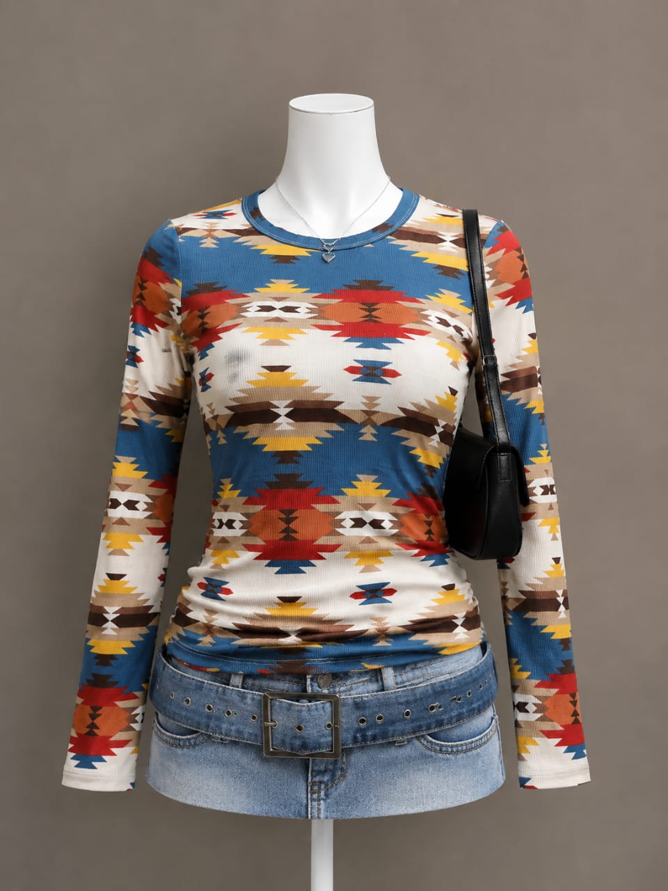 Multicolor Printed Top