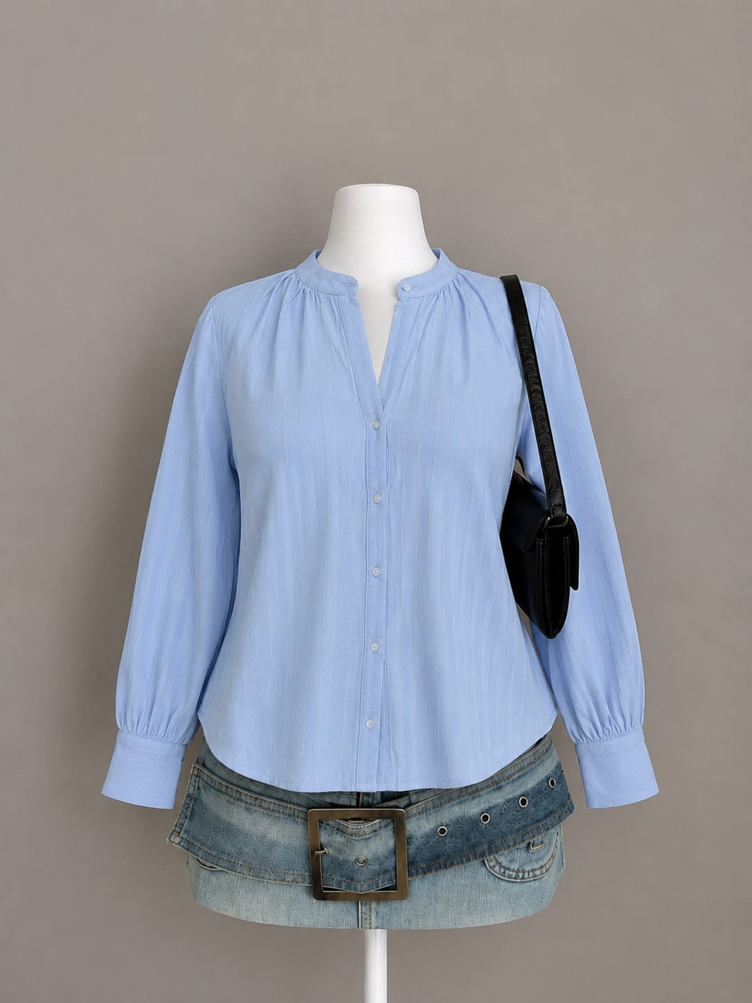 Light Blue Blouse