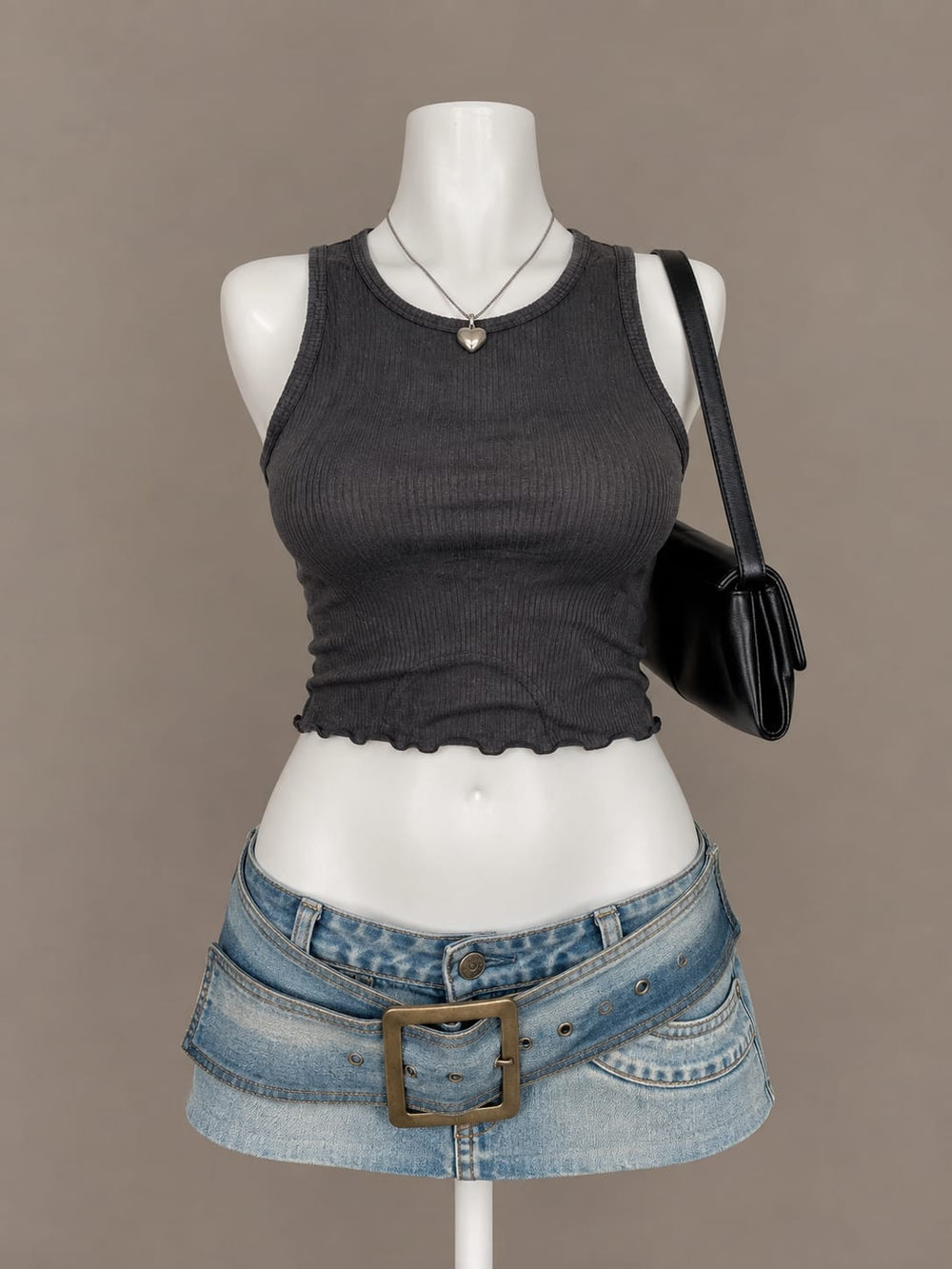 Charcoal Tank Top