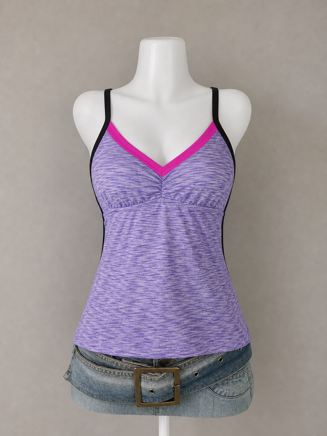 Purple Sport Cami Top