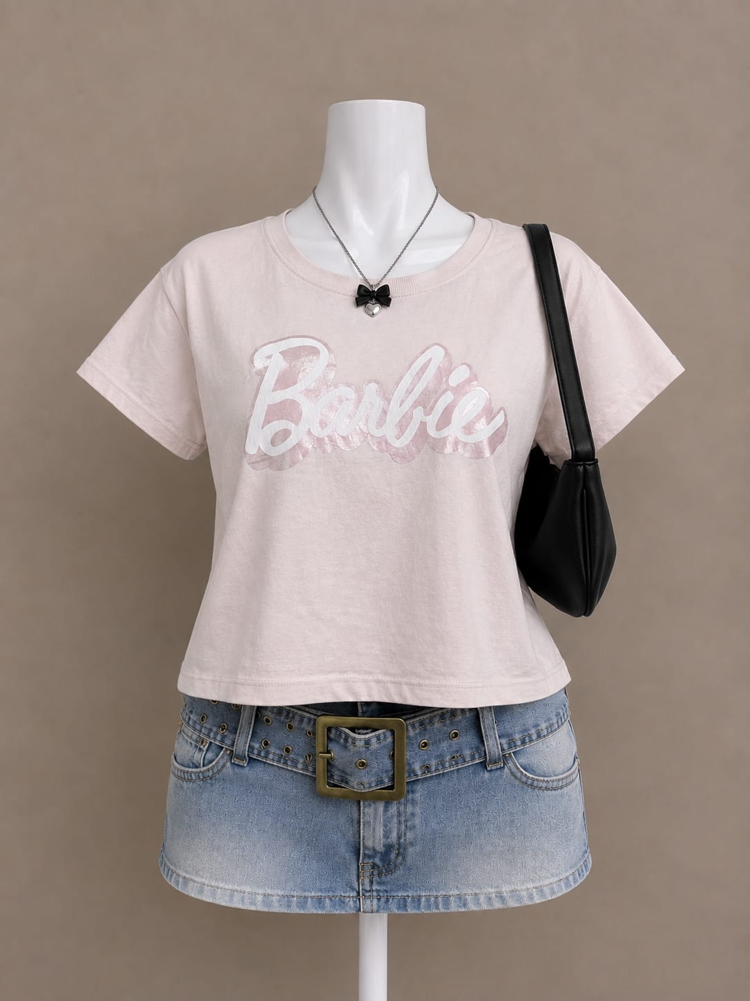 Light Pink Crop Top