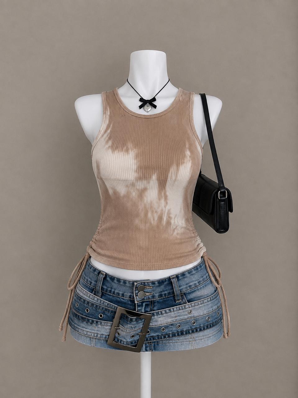 Beige Tank Top