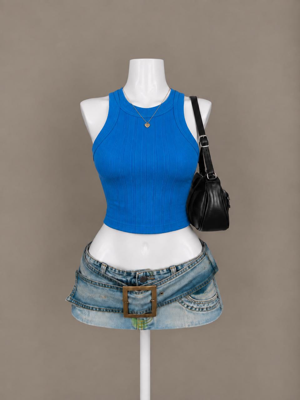Blue Tank Top