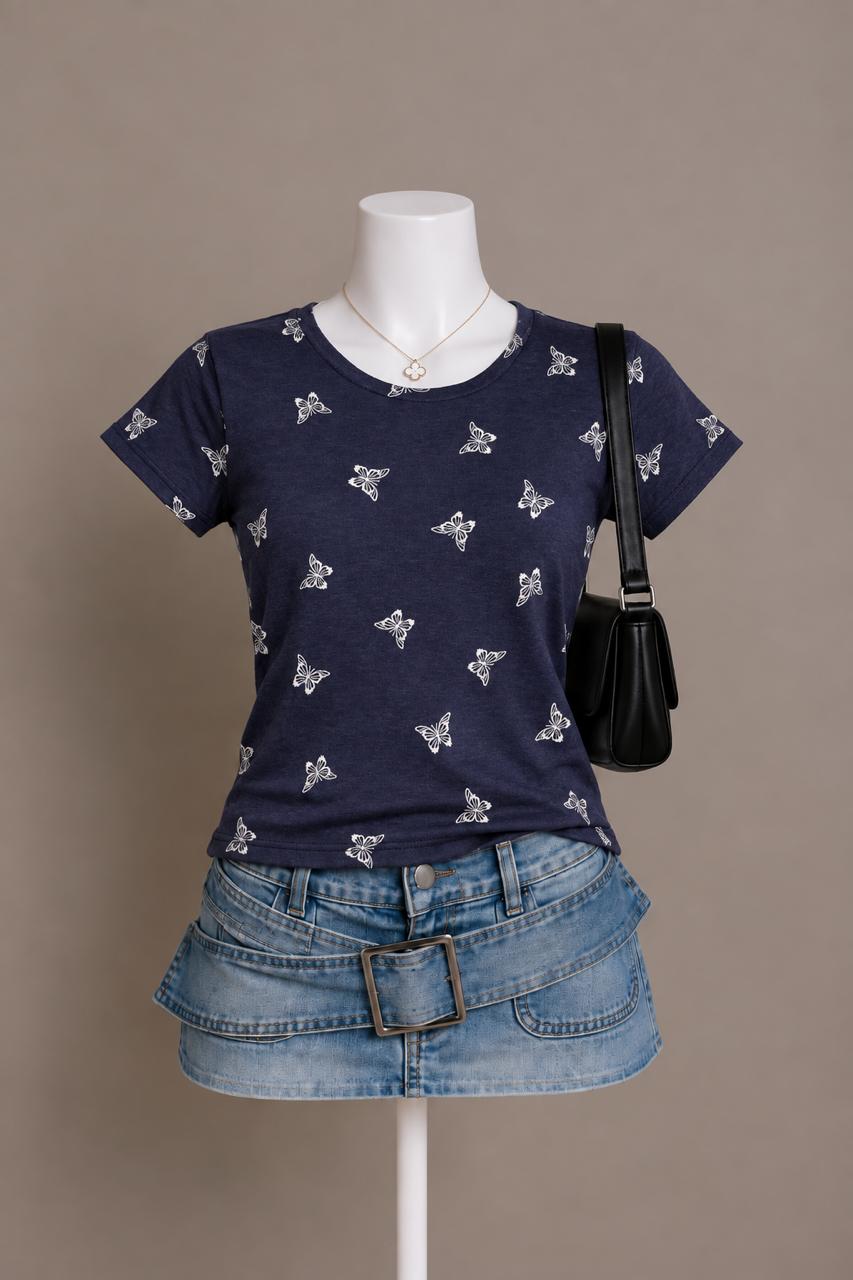 Navy Blue T-Shirt