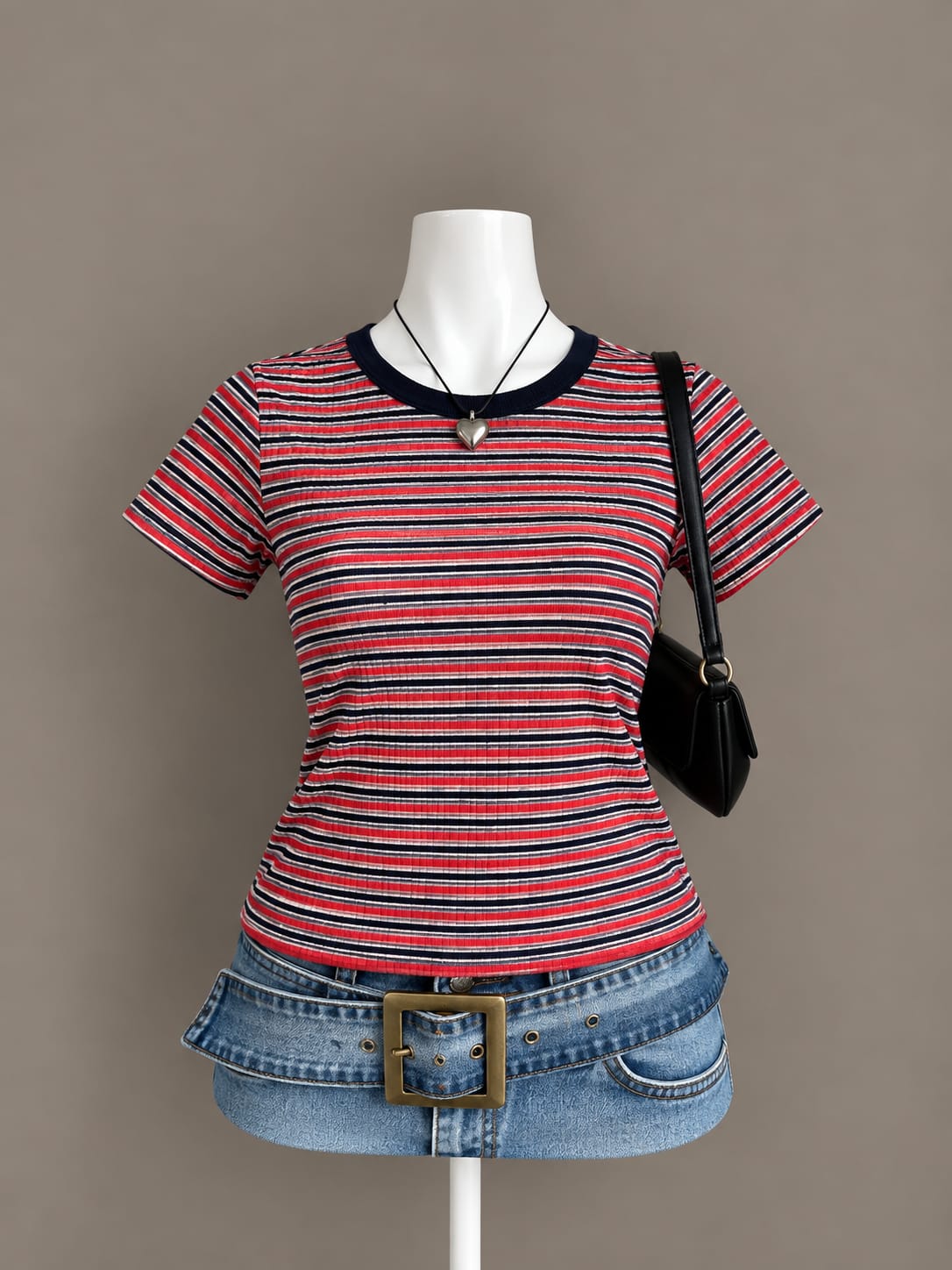 Red Striped T-Shirt