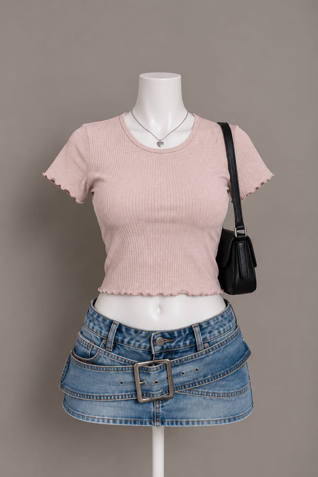 Blush Pink Crop Top