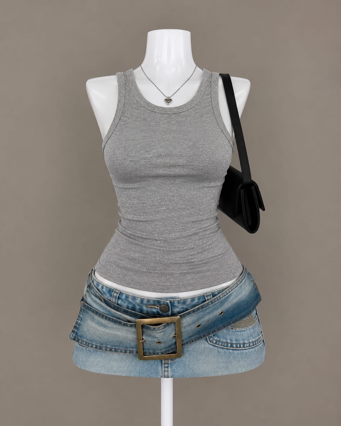 Gray Tank Top