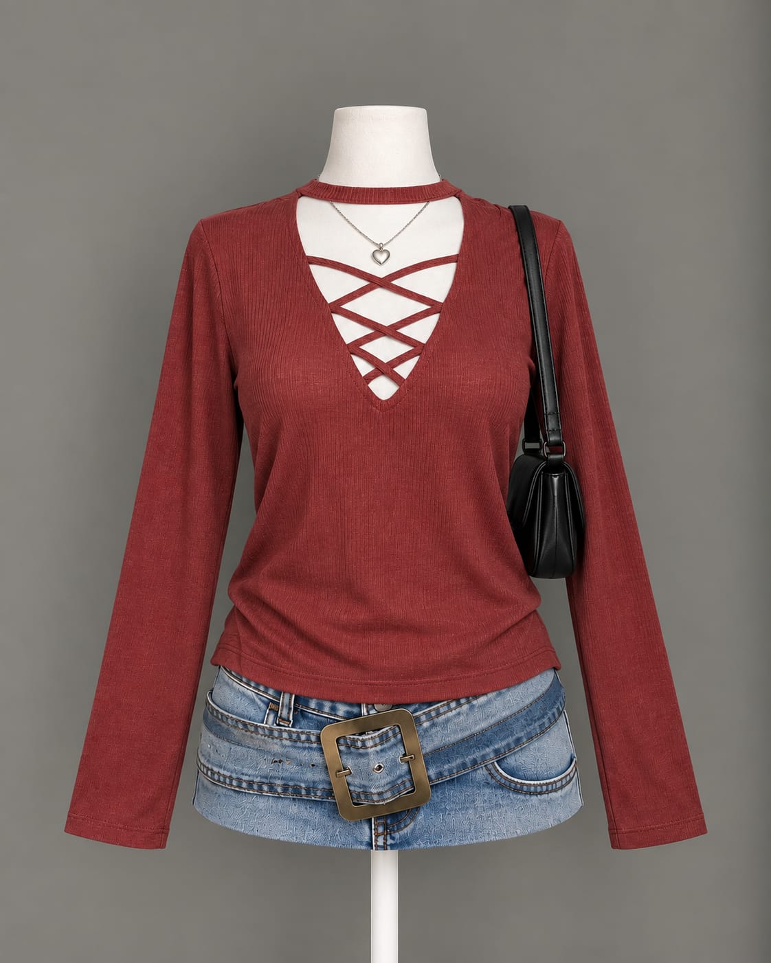 Rust Red Top