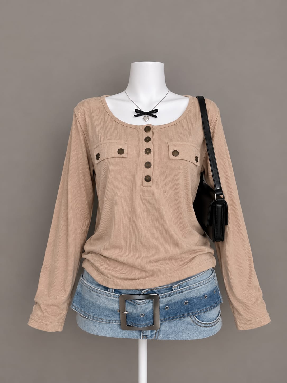 Beige Top