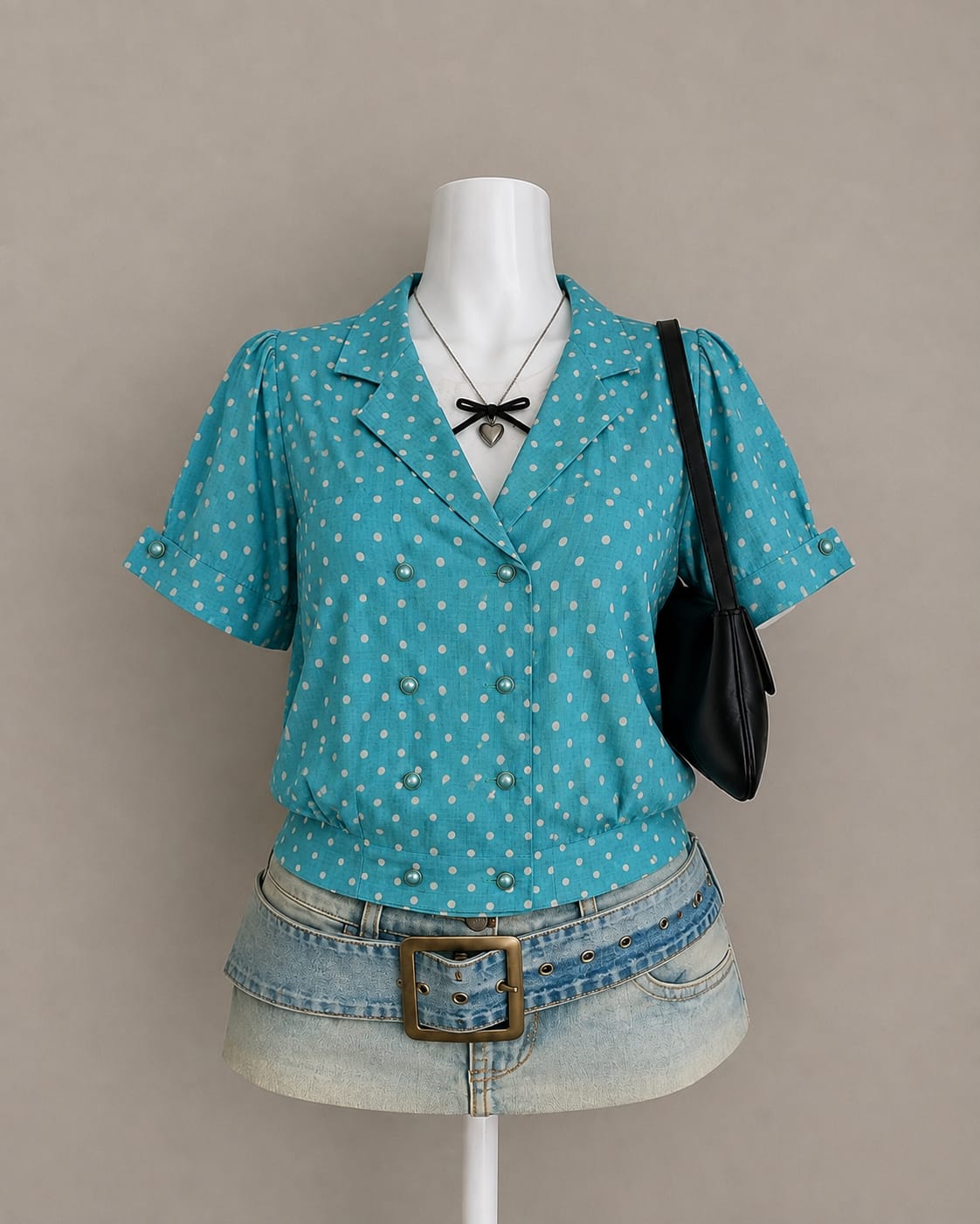 Turquoise Blouse