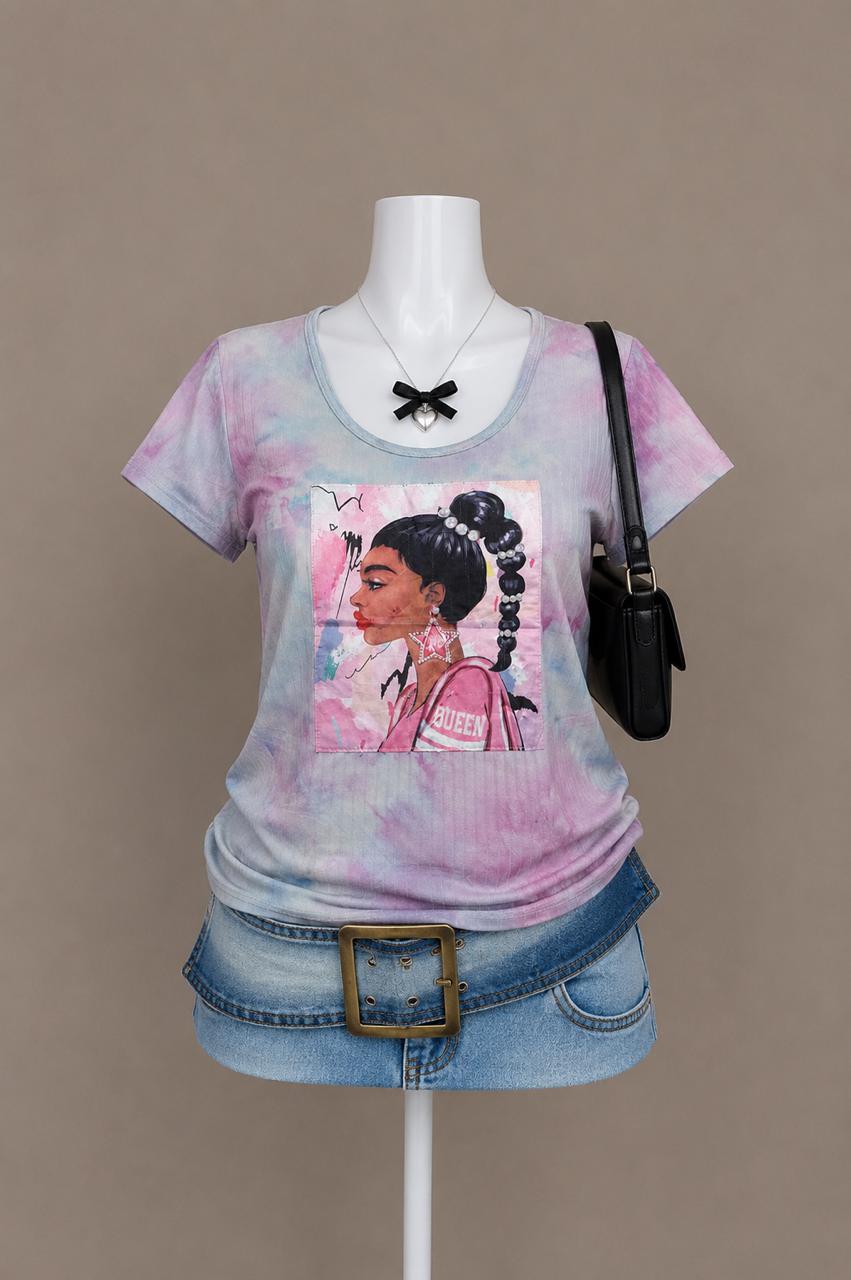 Multicolor Graphic T-Shirt