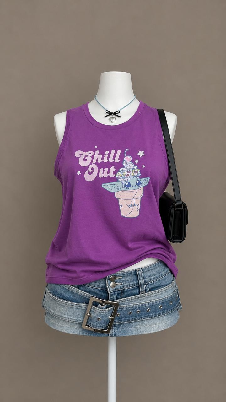 Purple Tank Top