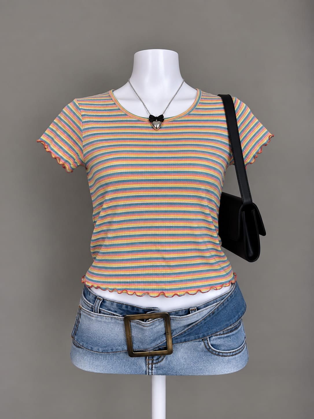 Multicolor Striped T-Shirt