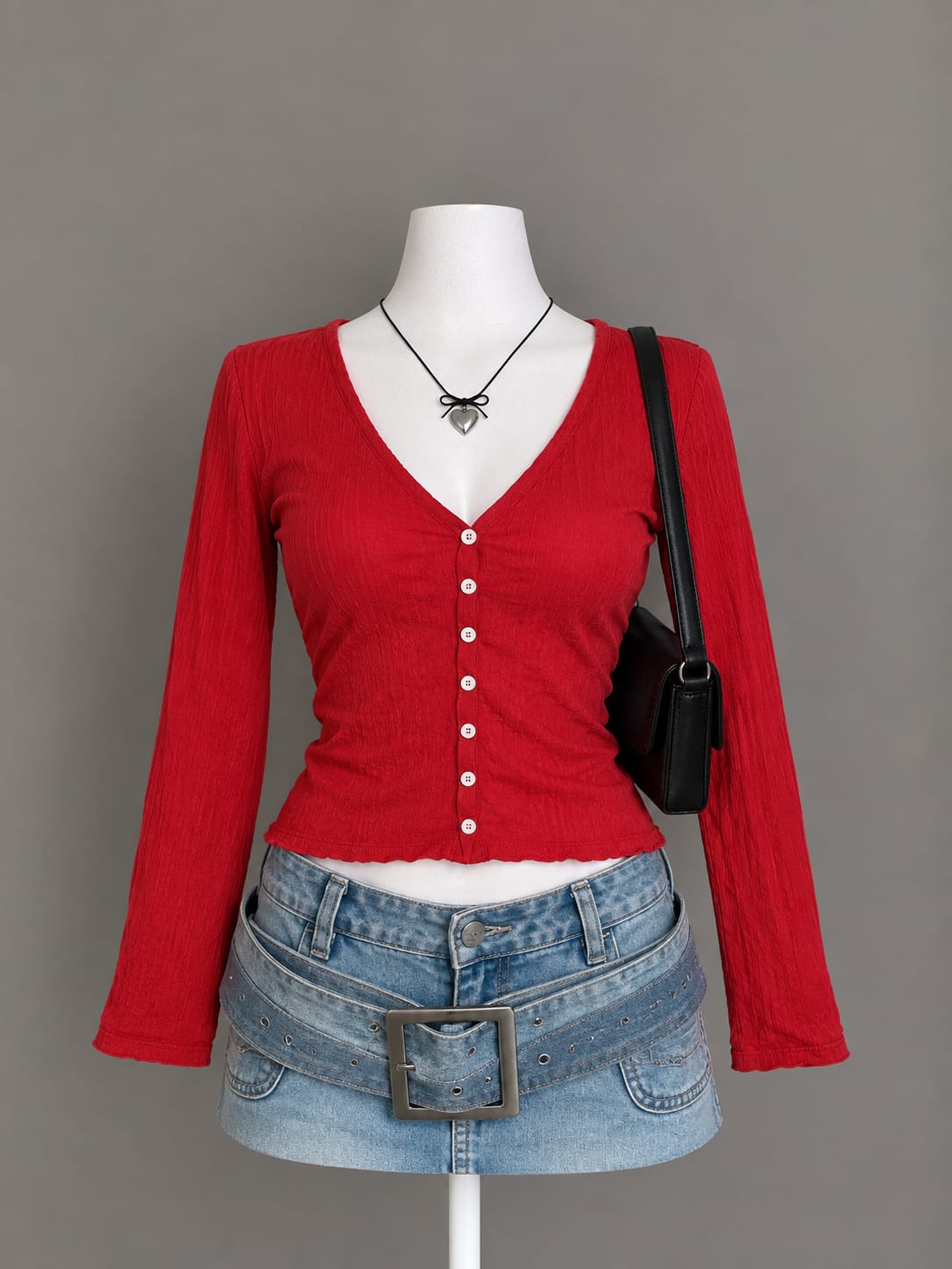 Red Cardigan