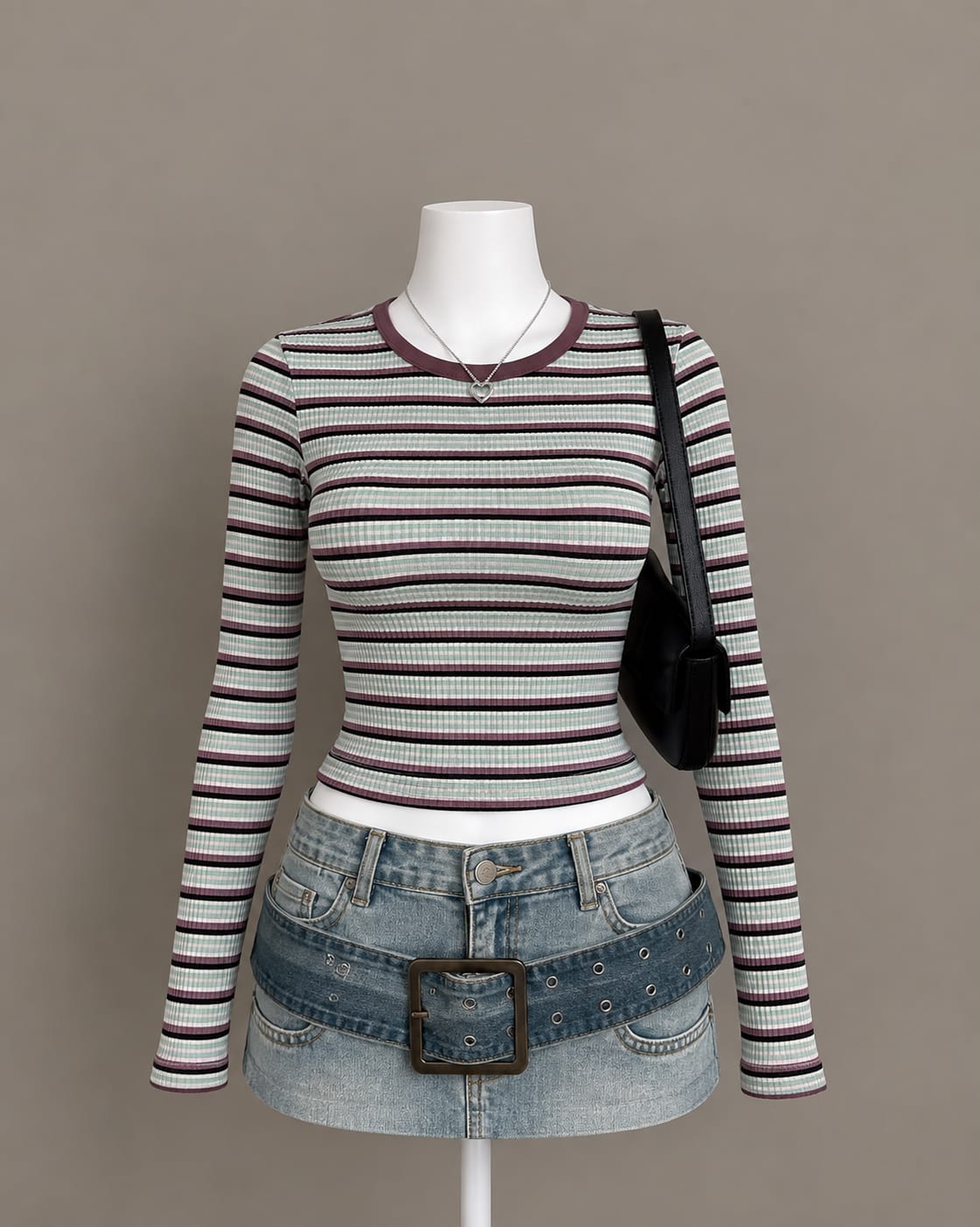 Pastel Striped Top
