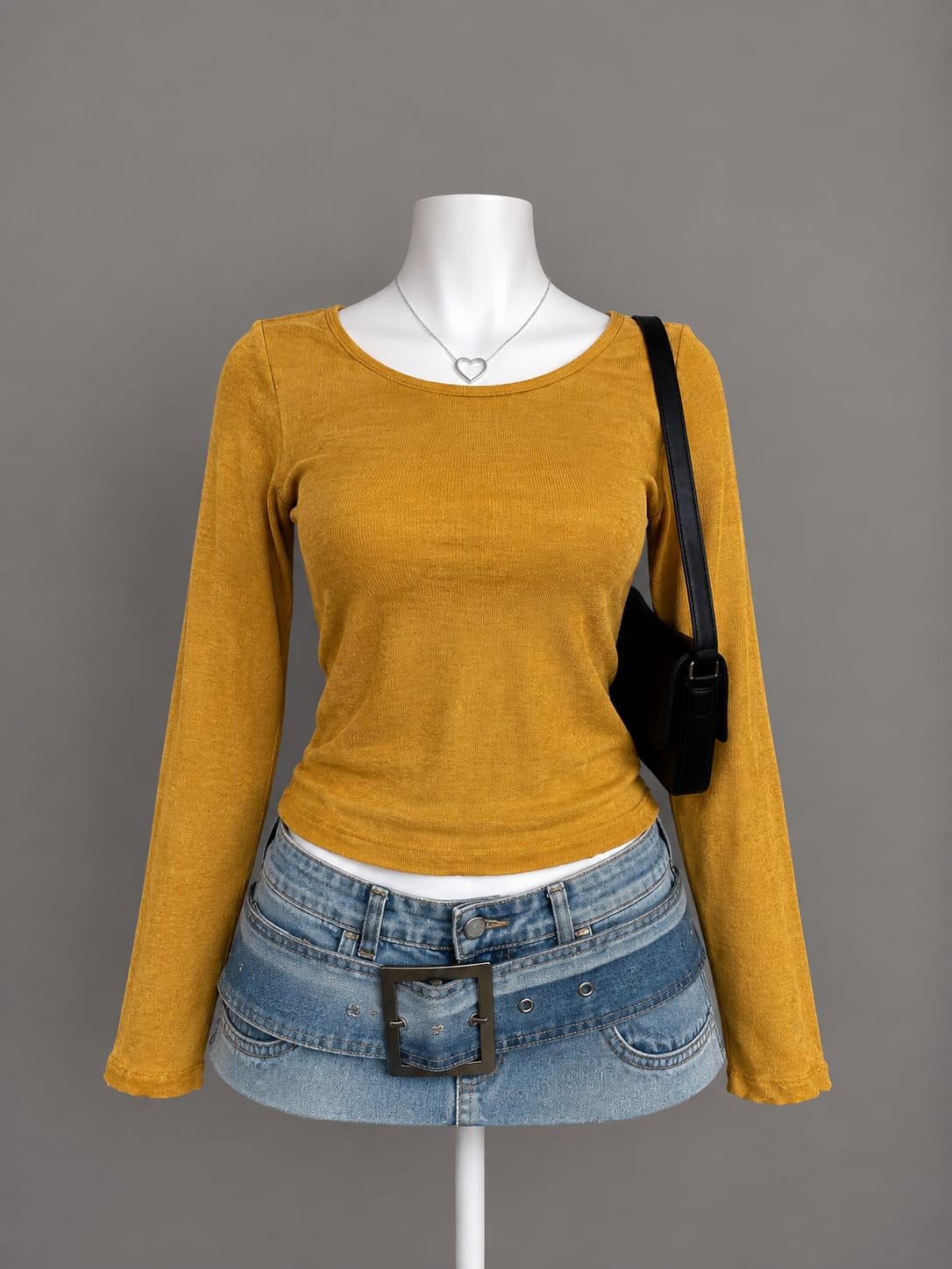 Mustard Long Sleeve Top