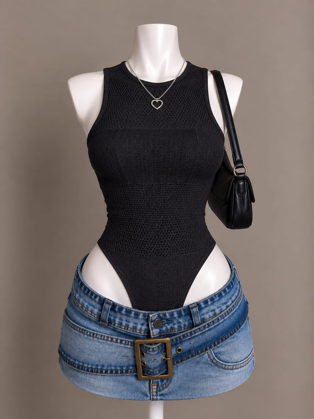 Black bodysuit