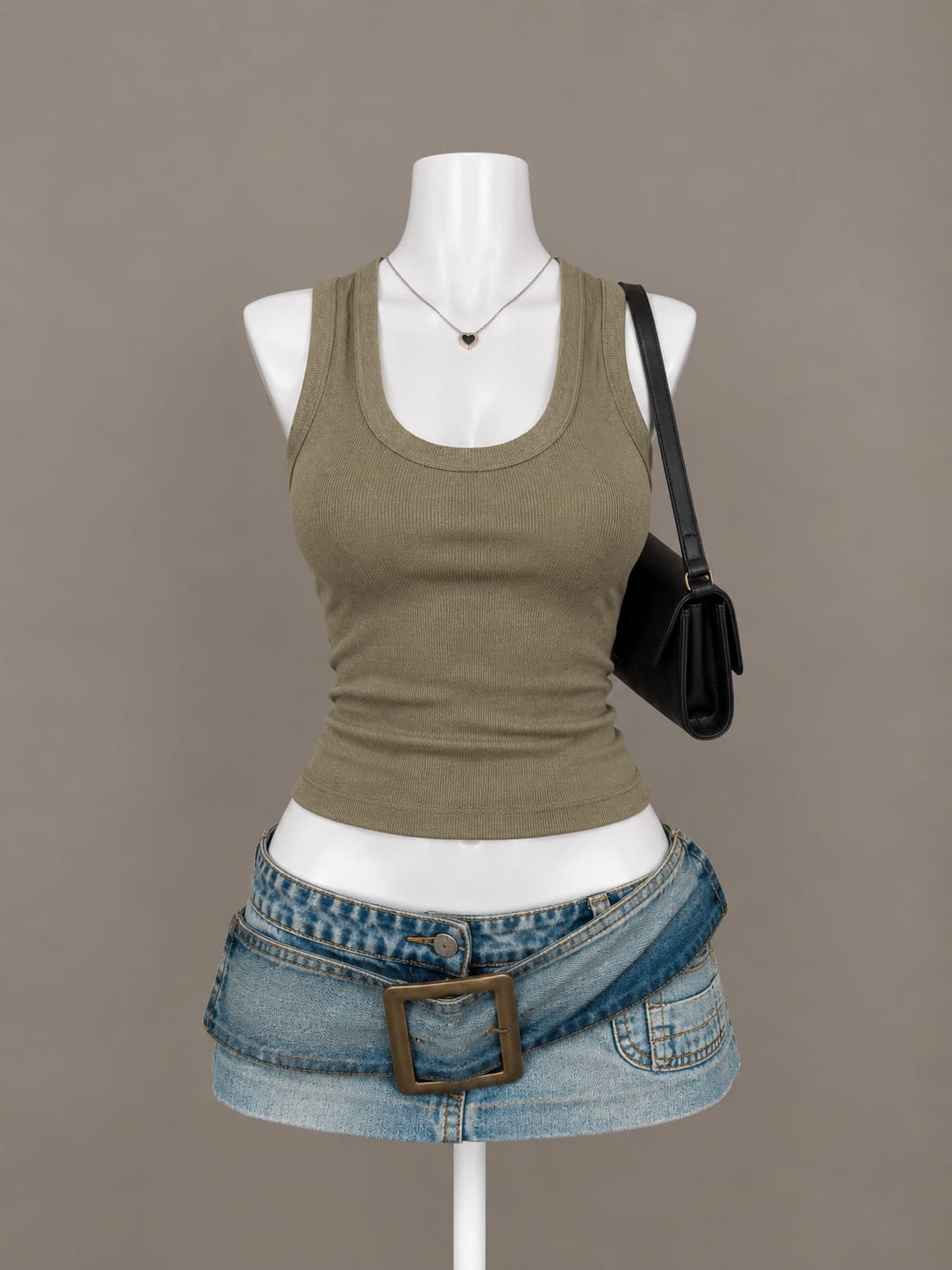 Olive Tank Top