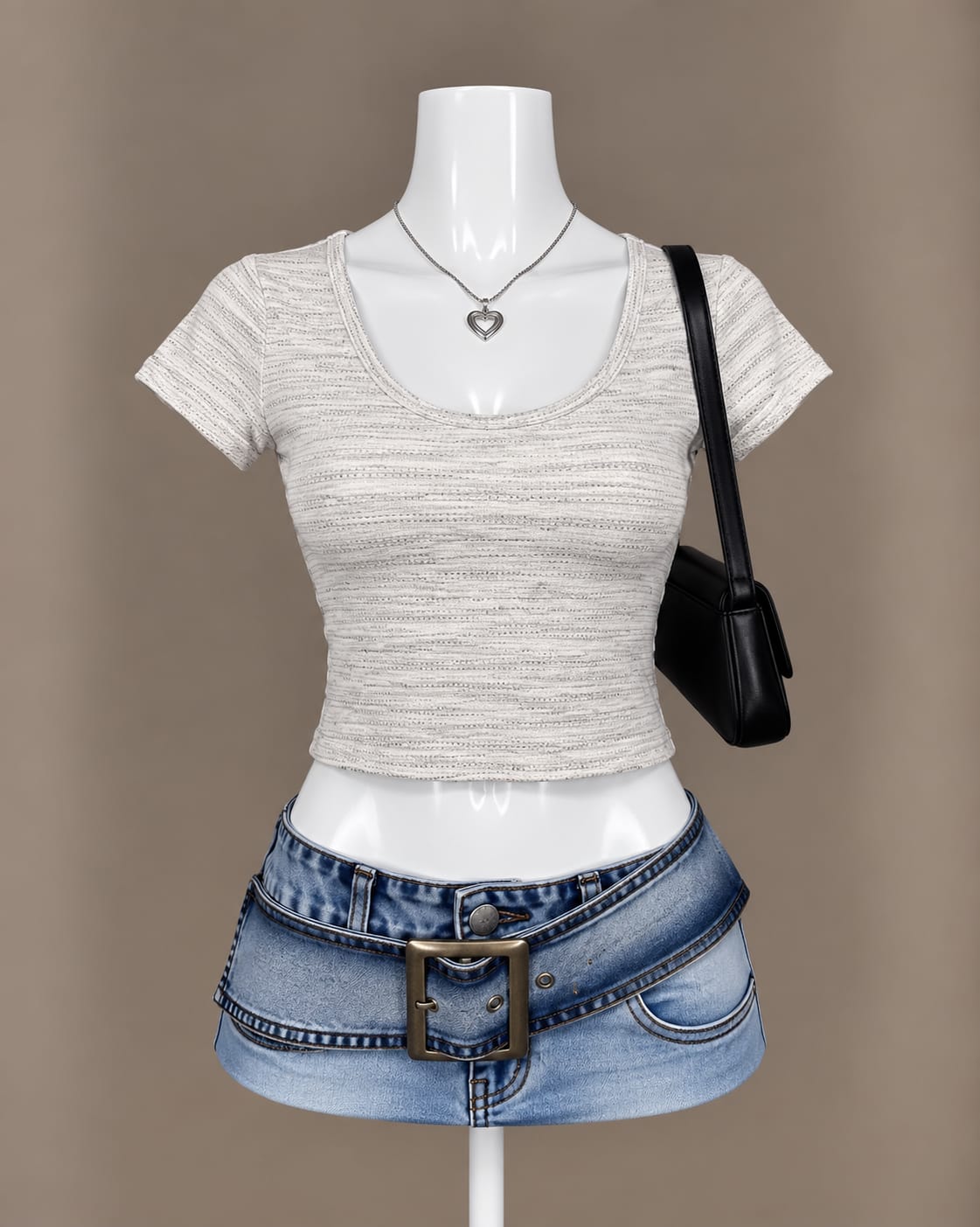 Ivory Crop Top