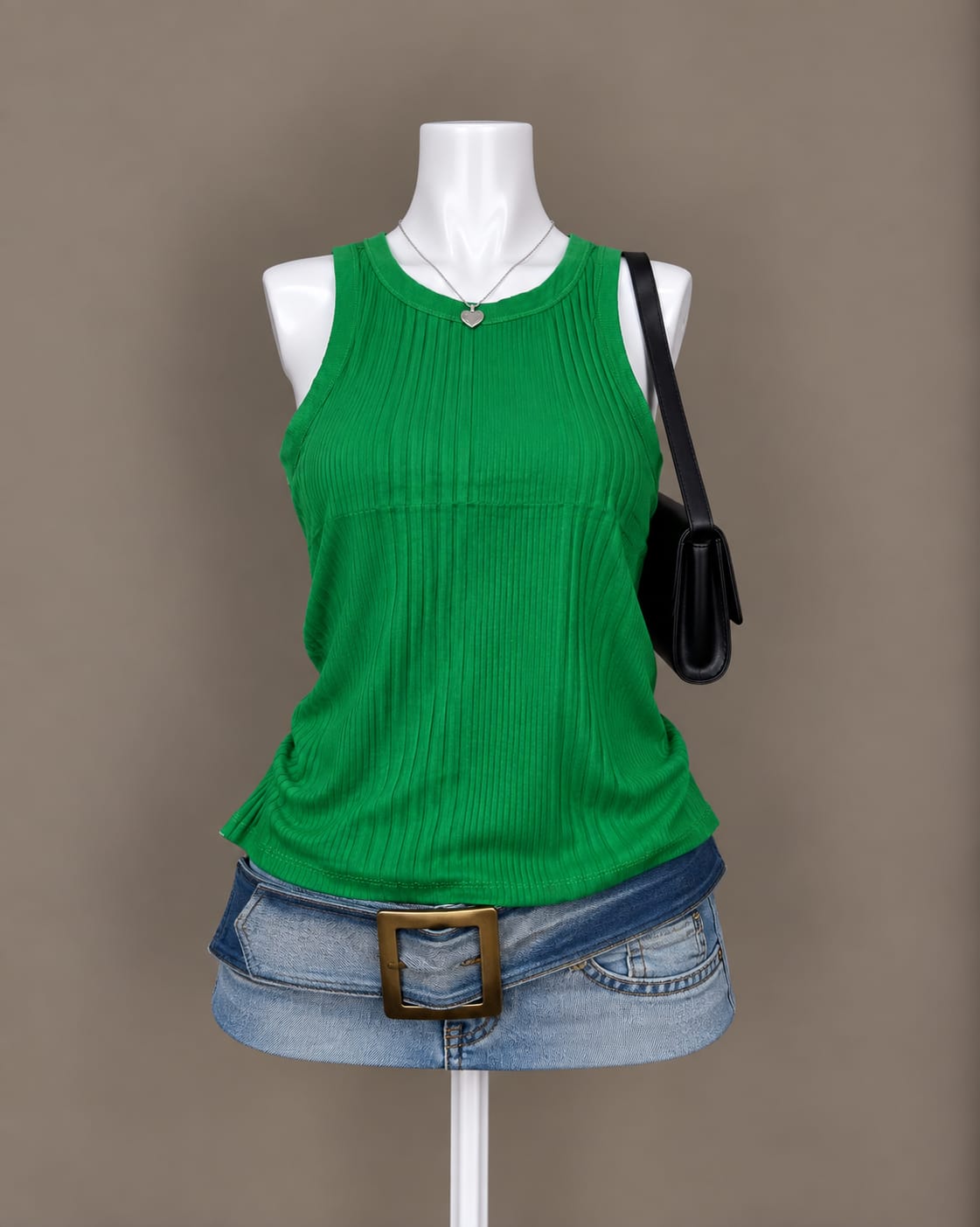Green Tank Top