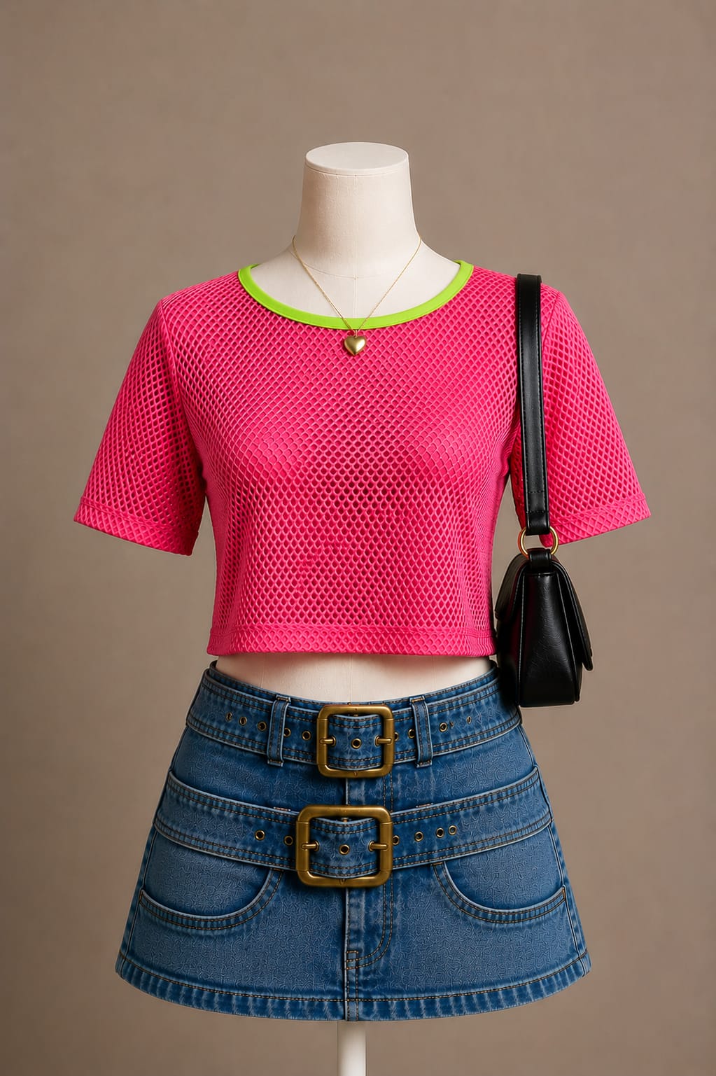 Hot Pink Crop Top