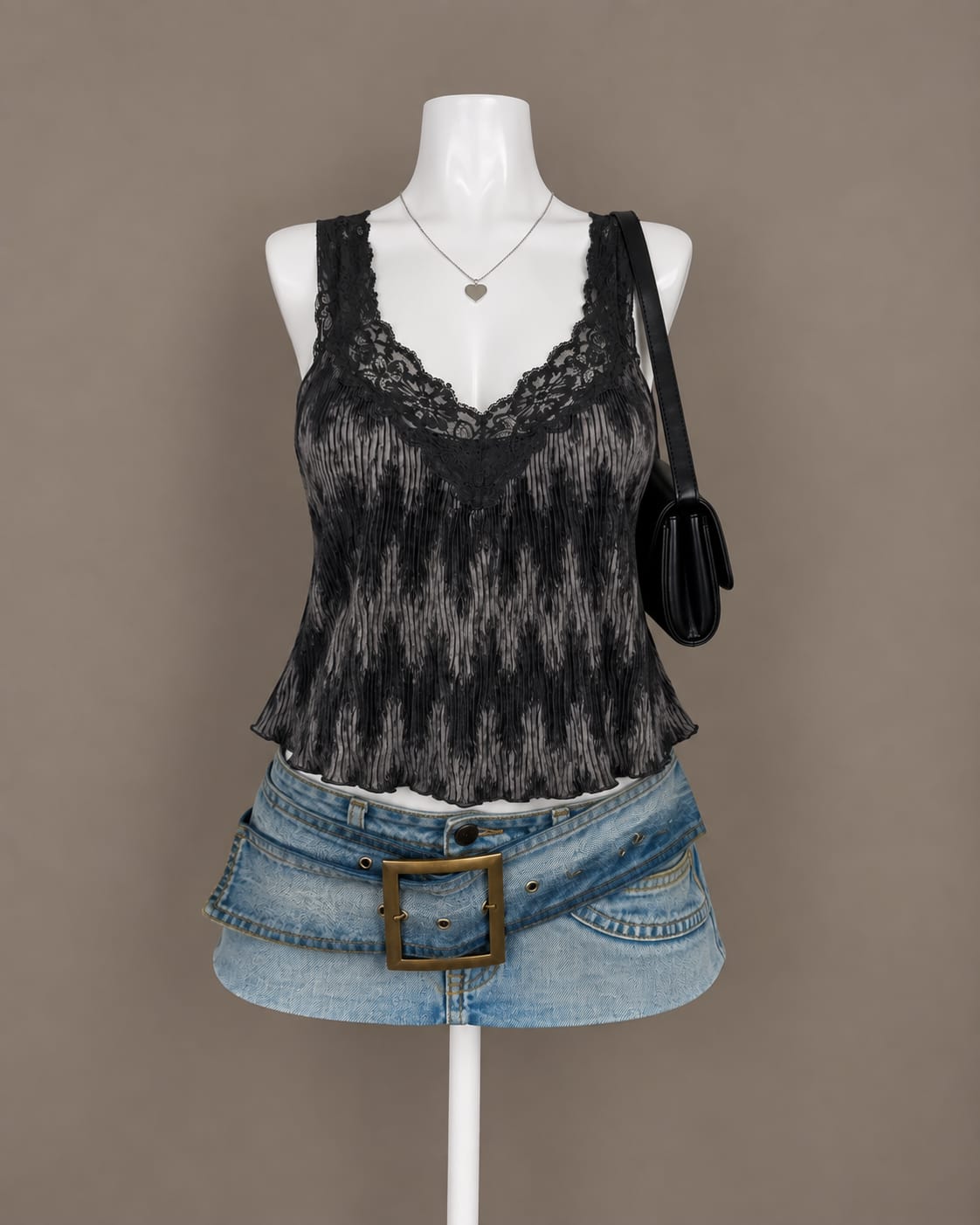 Black Lace Camisole