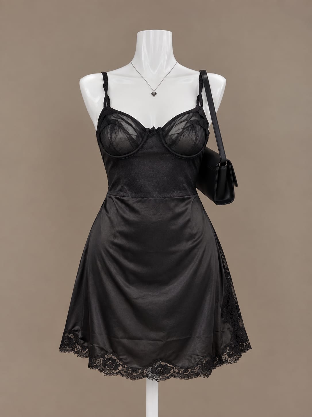 Black Slip Dress