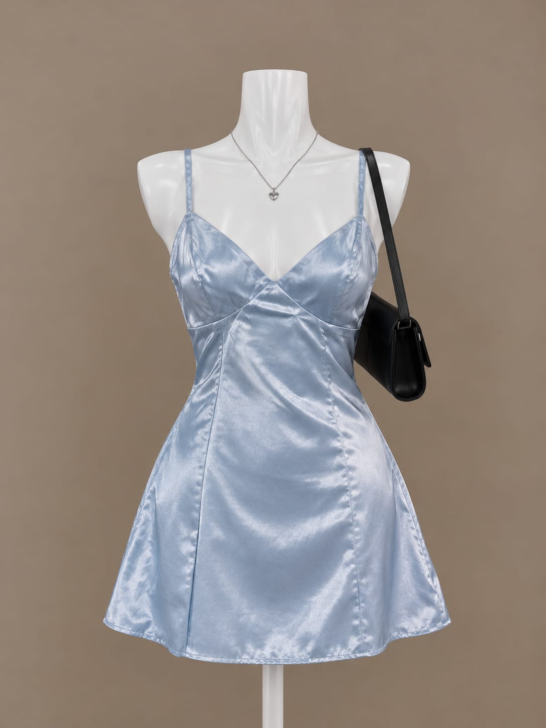 Powder Blue Slip Dress
