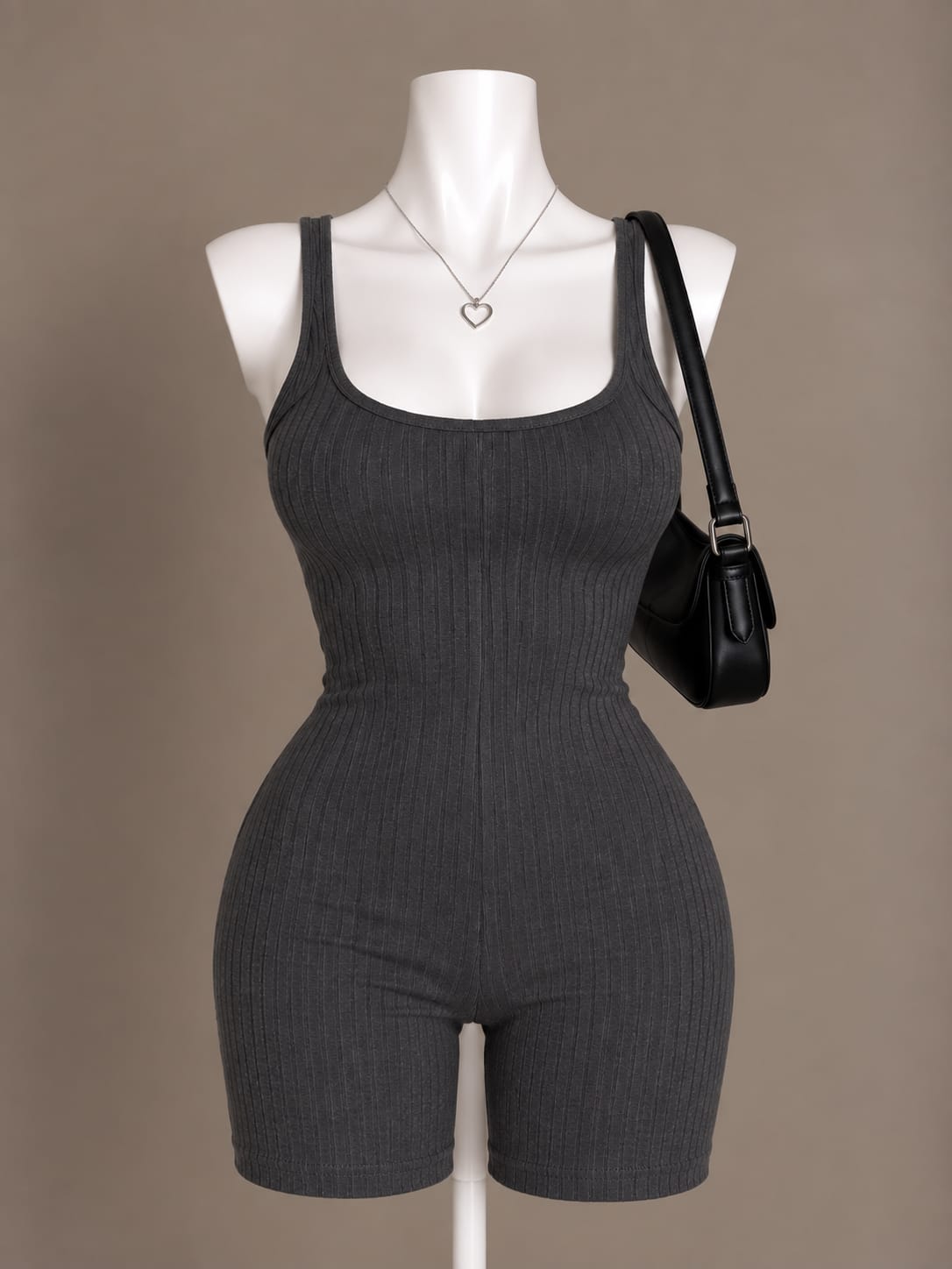 Charcoal Romper product photo