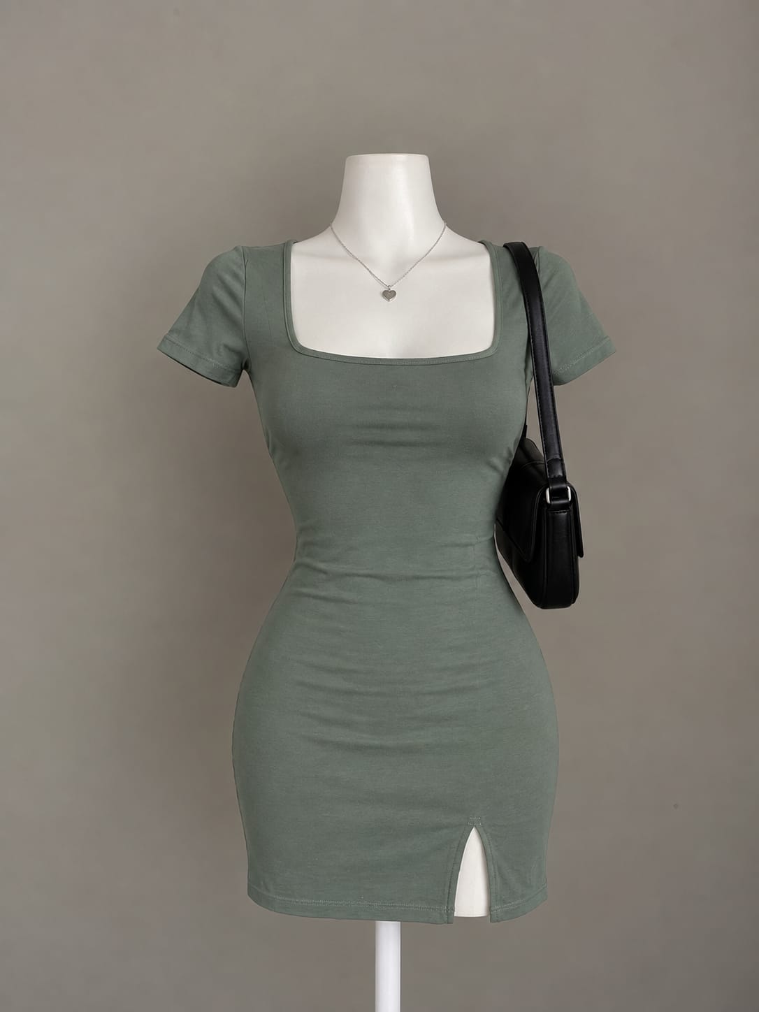 Sage Green Dress